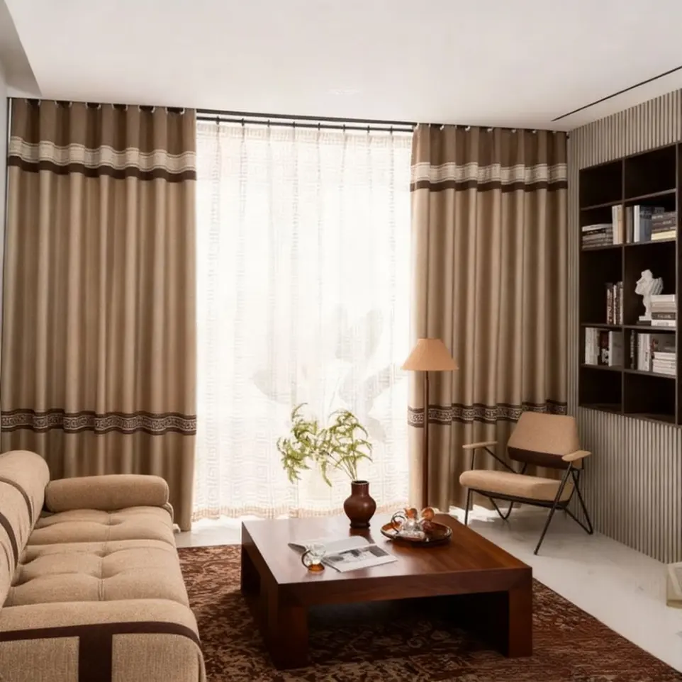 Silk (丝绸 - sīchóu) is a premium material in Chinese design. A subtle weave provides texture without violating Minimalist principles.